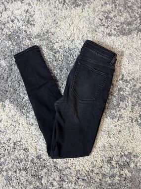 ASOS Designs, Men’s Super Skinny Faded Black Denim Jeans, US Size: 32x34